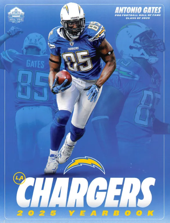 LOS ANGELES CHARGERS YEARBOOK