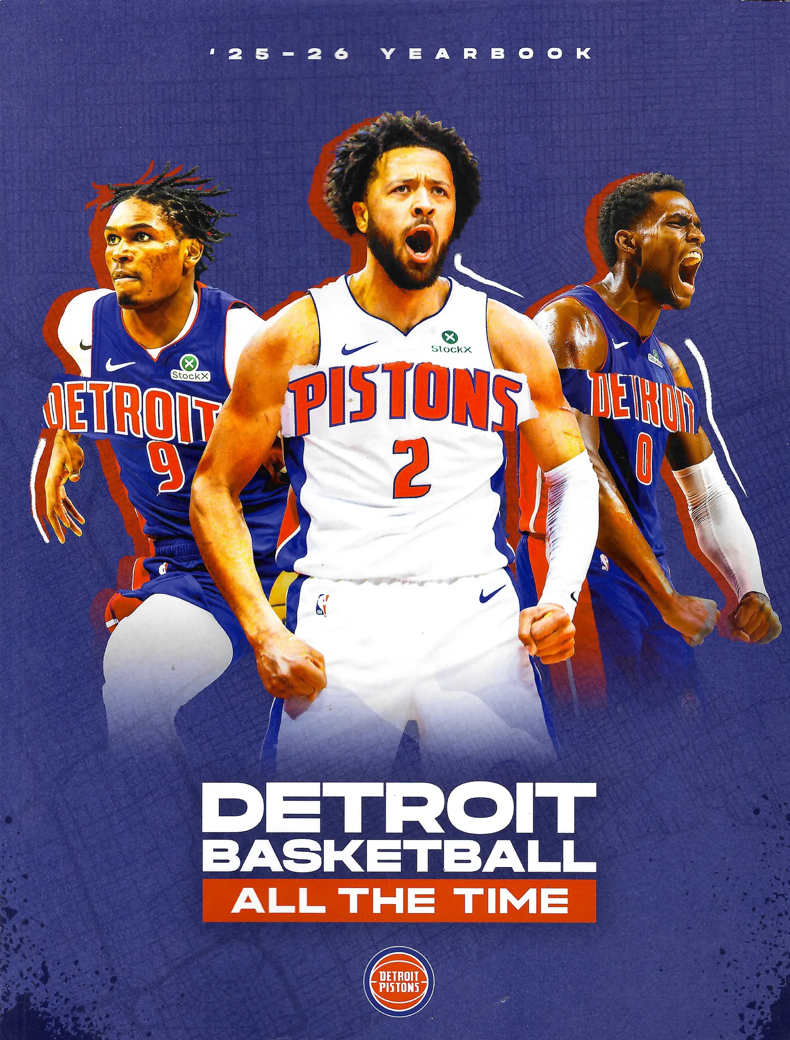 DETROIT PISTONS YEARBOOK