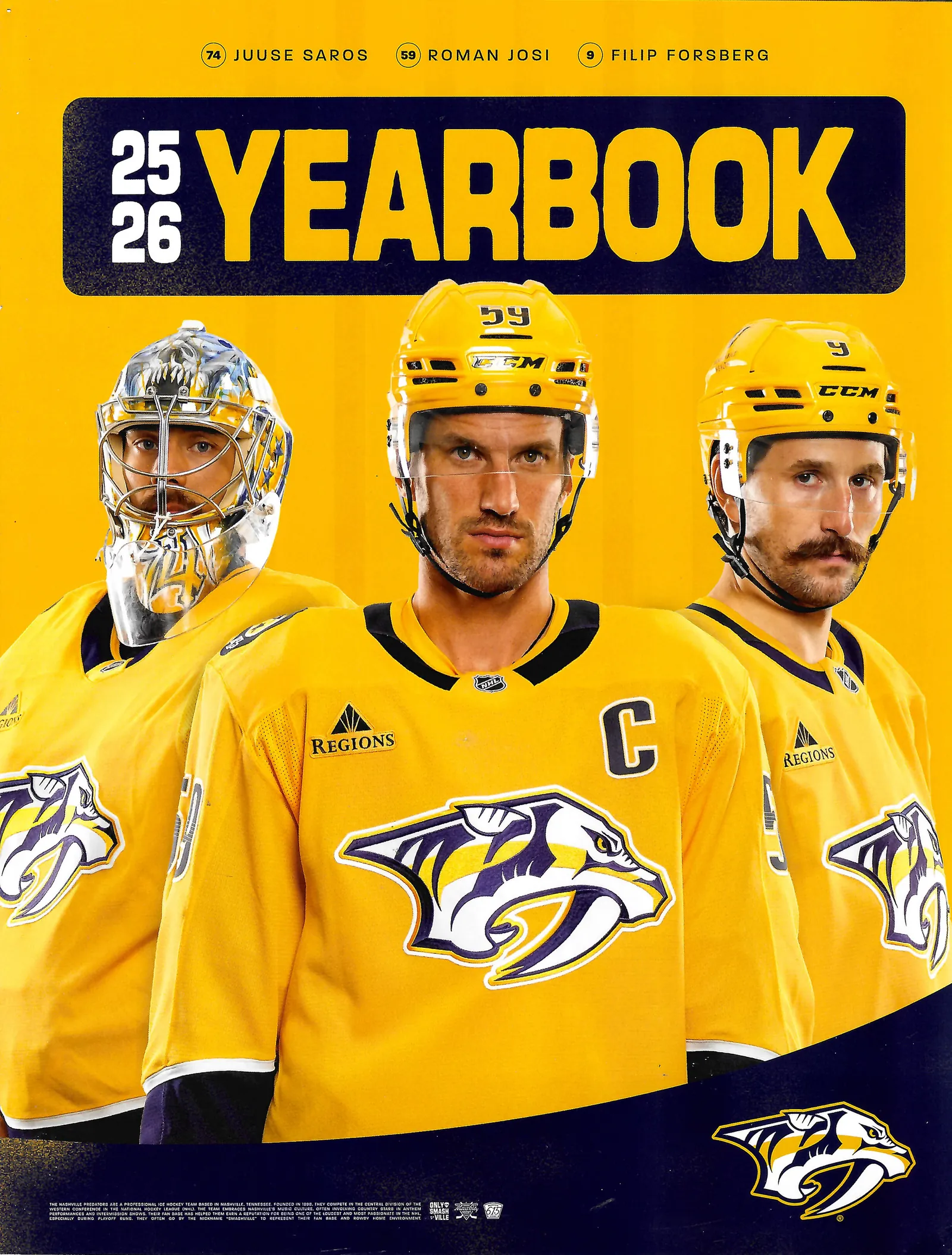NASHVILLE PREDATORS YEARBOOK